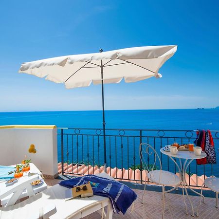 Ferienwohnung Casa Olga, Un Affaccio Sul Mare !! Praiano Exterior foto