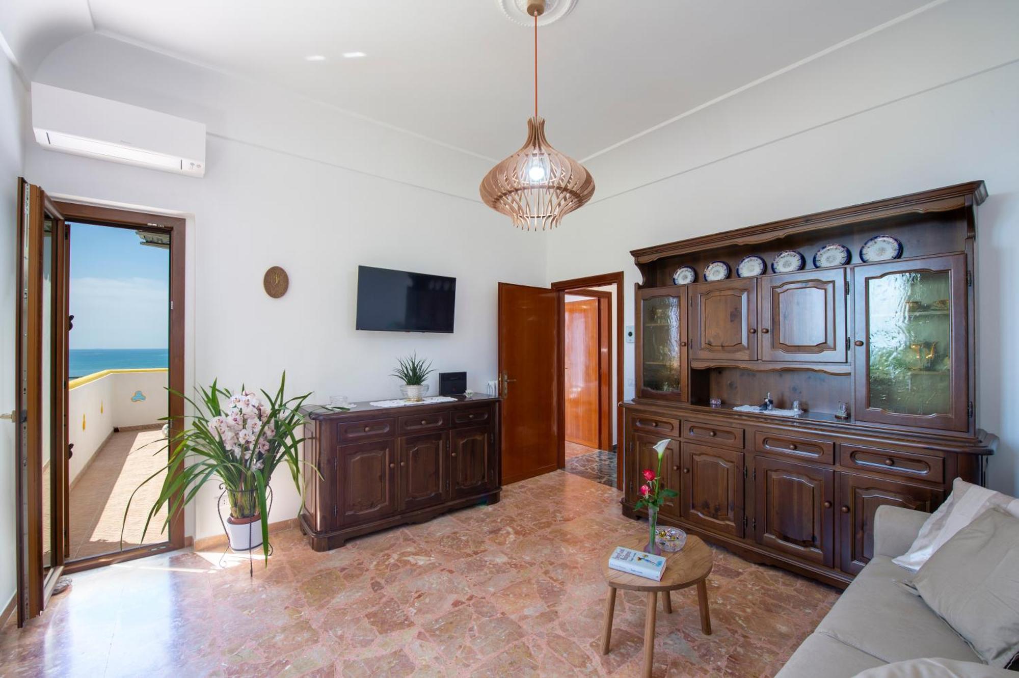 Ferienwohnung Casa Olga, Un Affaccio Sul Mare !! Praiano Exterior foto