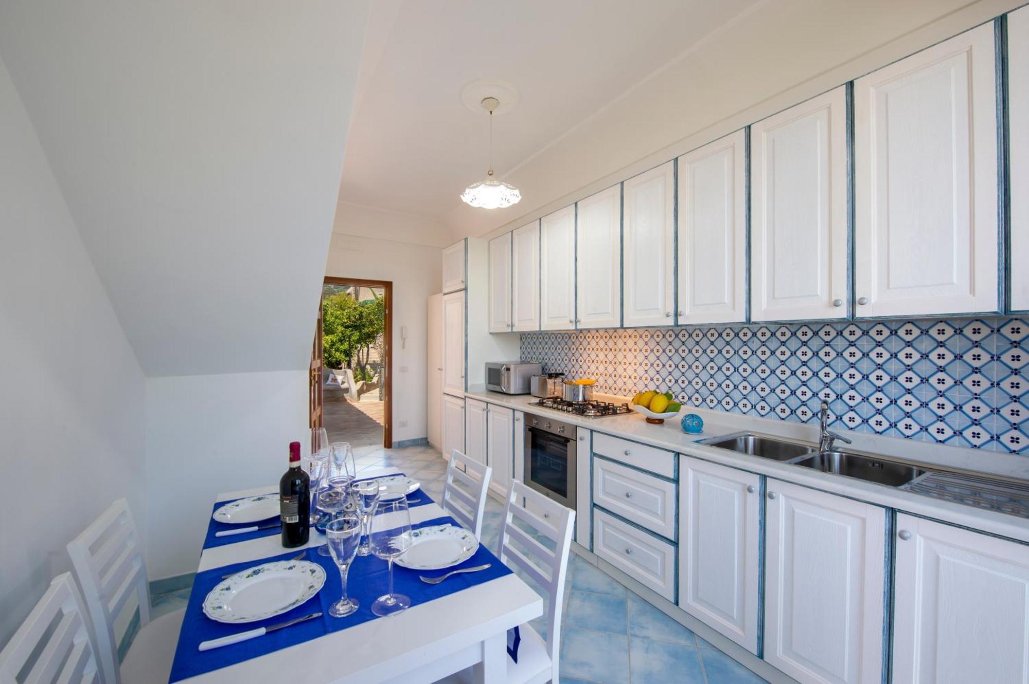 Ferienwohnung Casa Olga, Un Affaccio Sul Mare !! Praiano Exterior foto