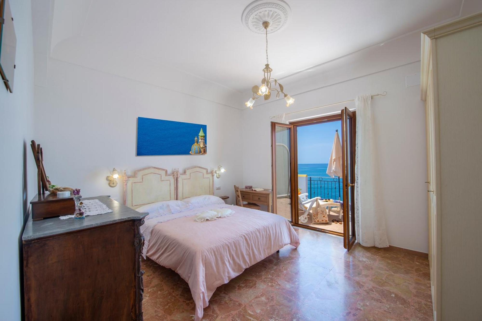Ferienwohnung Casa Olga, Un Affaccio Sul Mare !! Praiano Exterior foto