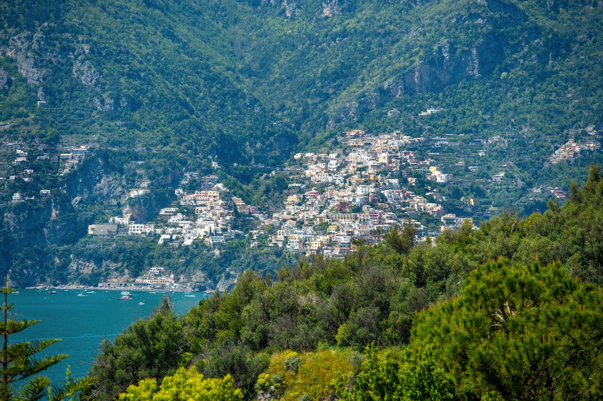 Ferienwohnung Casa Olga, Un Affaccio Sul Mare !! Praiano Exterior foto